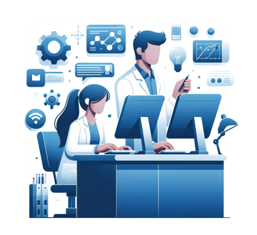 Custom report illustration